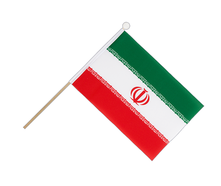Iran Stockfähnchen 15 x 22 cm