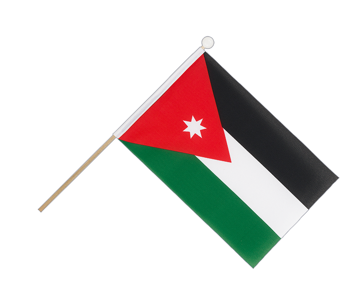 Jordan - Hand Waving Flag 6x9"