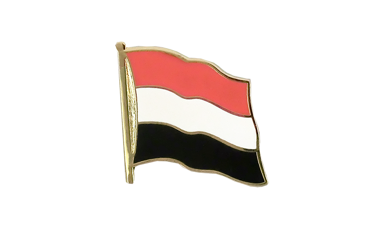 Yemen Flag Lapel Pin – Enamel Badge, National Theme, Made In Yemen