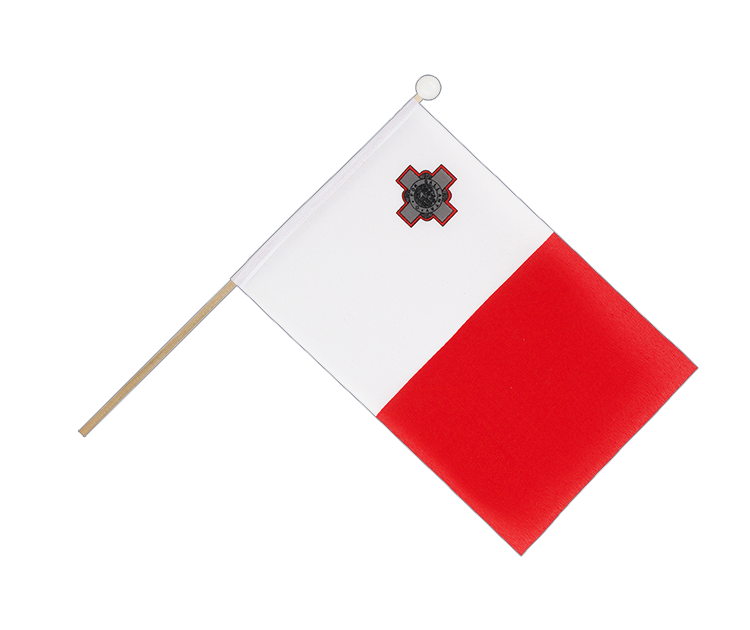 Hand Waving Flag Malta - 6x9"
