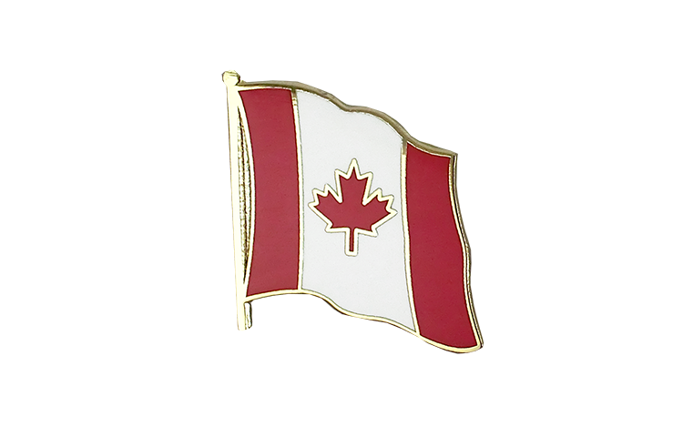 Flaggen Pin Kanada 2 x 2 cm
