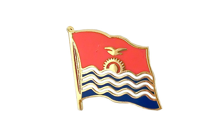 Flaggen Pin Kiribati 2 x 2 cm