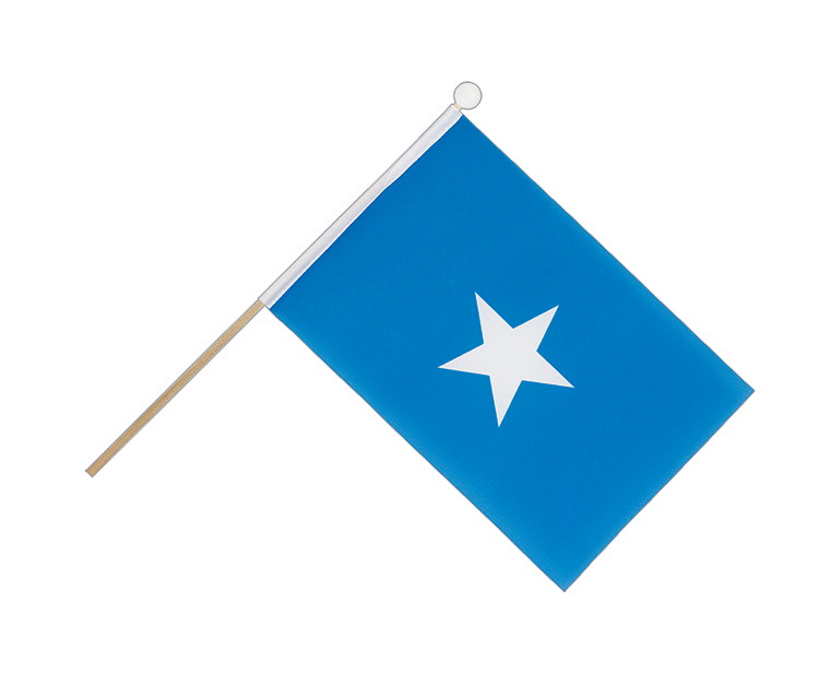 Hand Waving Flag Somalia - 6x9"