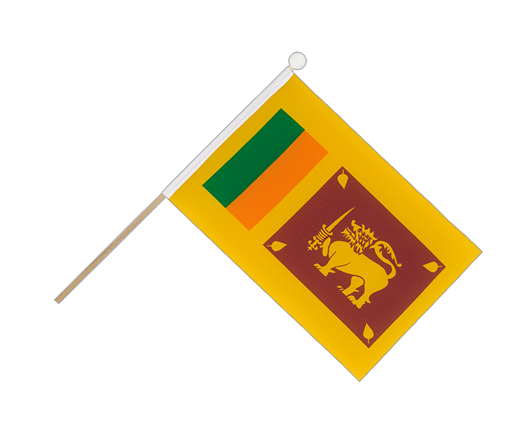 Sri Lanka Stockfähnchen 15 x 22 cm