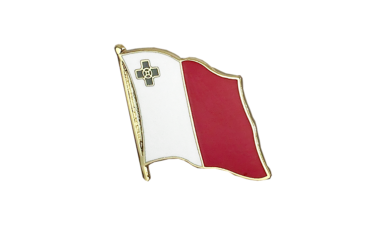 Flaggen Pin Malta 2 x 2 cm