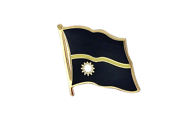 Nauru - Pin's drapeau 2 x 2 cm