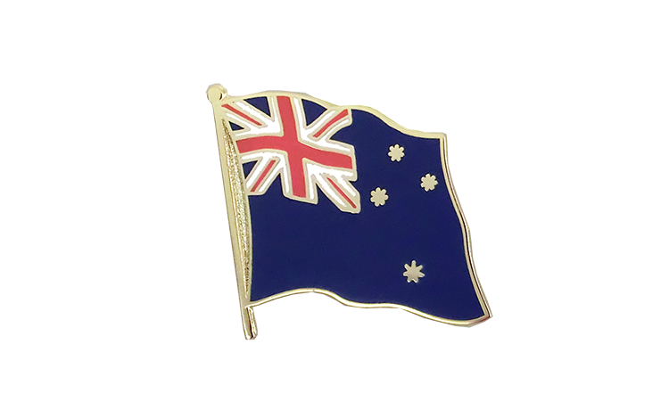 Pin's drapeau Nouvelle Zélande 2 x 2 cm