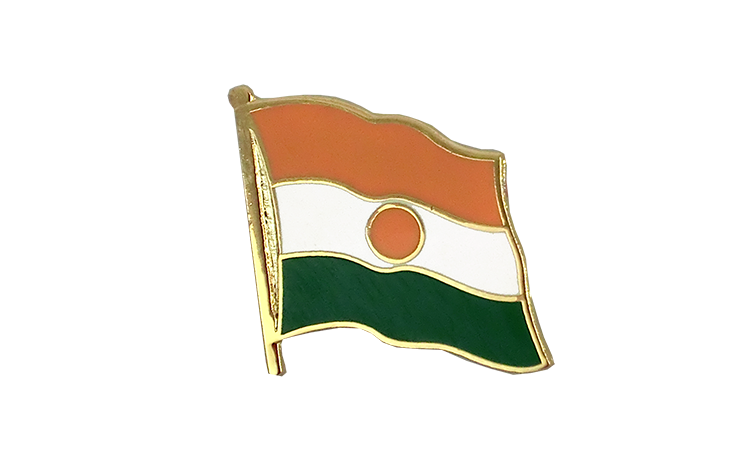 Niger Flag Lapel Pin