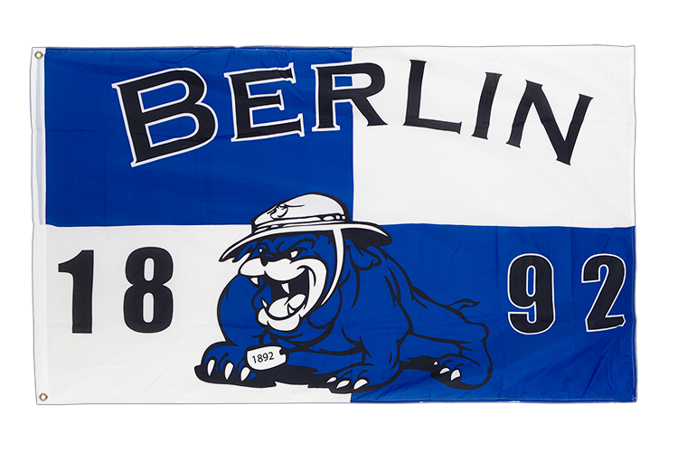 Berlin 1892 Bulldogge Flagge 90 x 150 cm