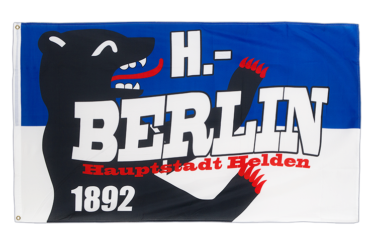 Berlin 1892 Hauptstadt Helden Flagge 90 x 150 cm