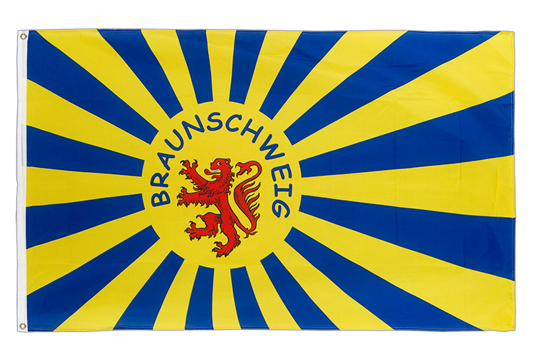 Braunschweig Aufgehende Sonne Flagge 90 x 150 cm