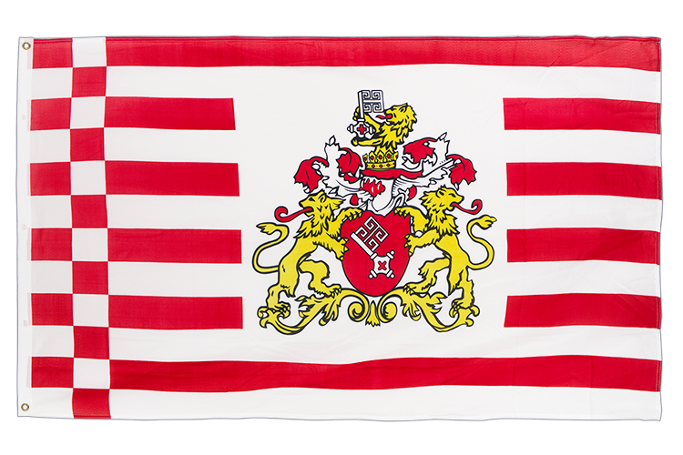 Bremen with crest - 3x5 ft Flag
