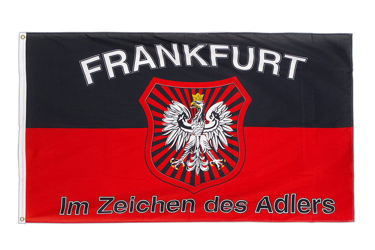 Frankfurt Im Zeichen des Adlers Flagge 90 x 150 cm