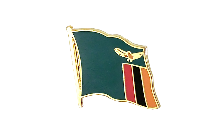 Zambia - Flag Lapel Pin