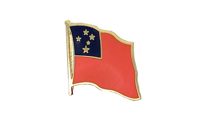 Flaggen Pin Samoa 2 x 2 cm
