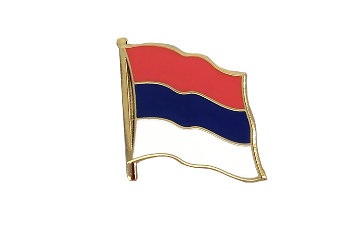 Flaggen Pin Serbien 2 x 2 cm