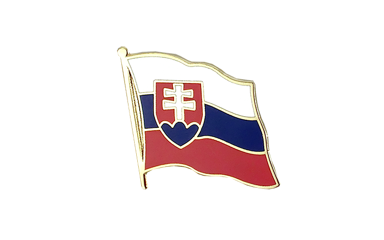 Flaggen Pin Slowakei 2 x 2 cm