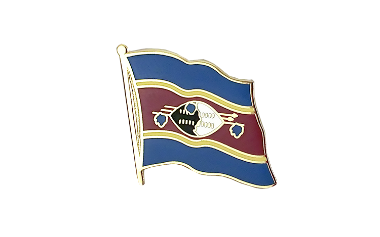 Pin's drapeau Swaziland 2 x 2 cm