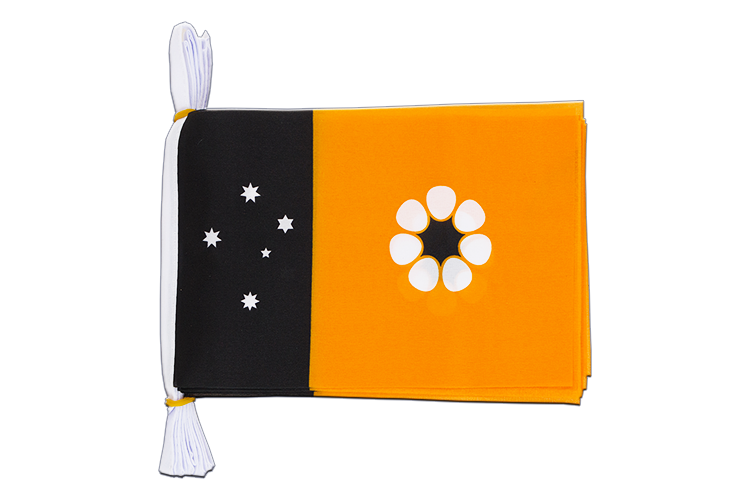 Northern Territory - Flag Bunting 6x9", 3 m
