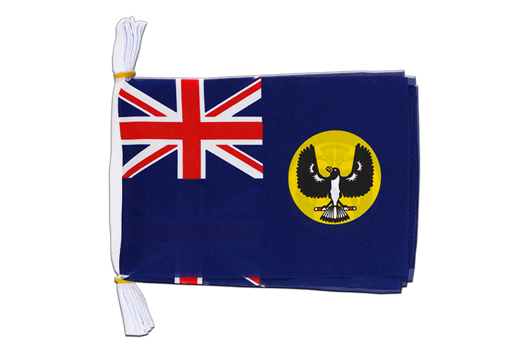 Australia South - Flag Bunting 6x9", 3 m