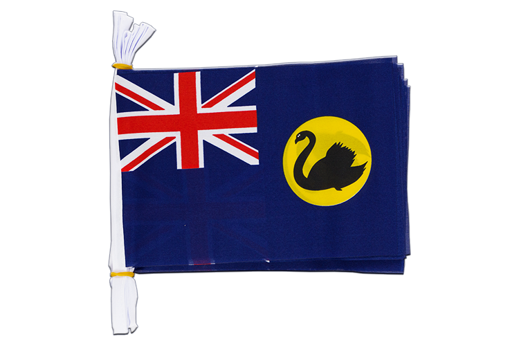 Australia Western - Flag Bunting 6x9", 3 m