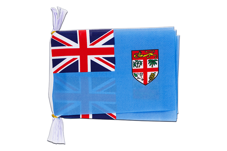 Fiji - Flag Bunting 6x9", 3 m