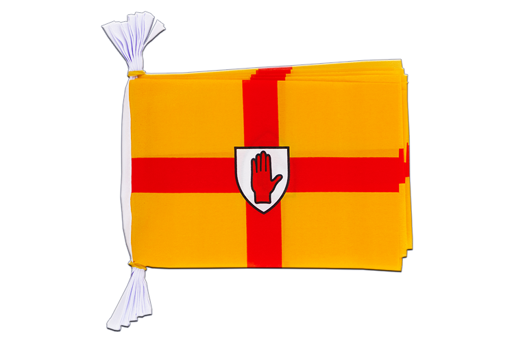 Ulster - Flag Bunting 6x9", 3 m