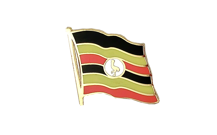 Uganda Flaggen Pin 2 x 2 cm
