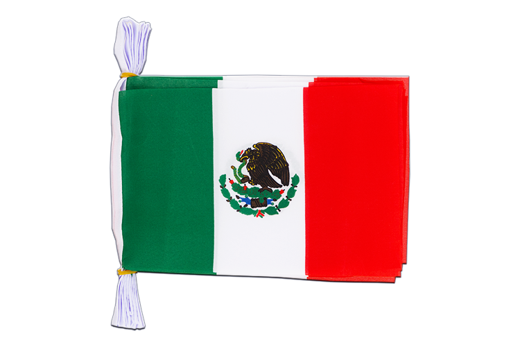 Mini Guirlande Mexique 15 x 22 cm, 3 m