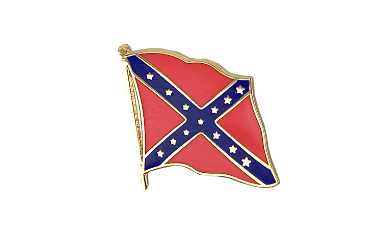USA Südstaaten Flaggen Pin 2 x 2 cm