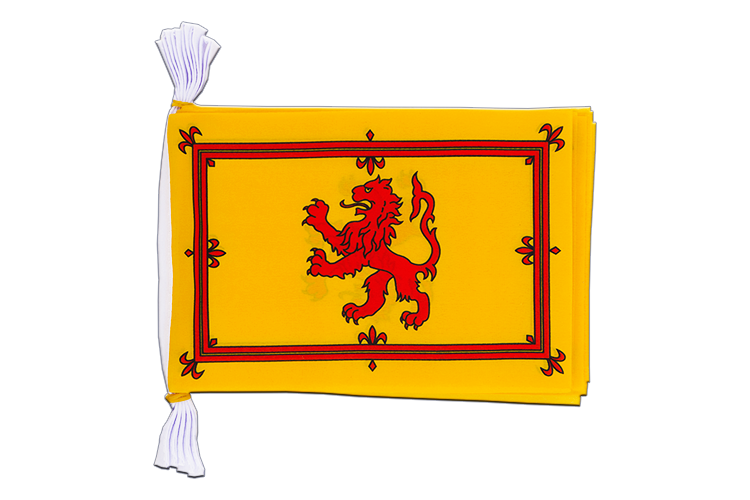 Schottland Royal - Fahnenkette 15 x 22 cm, 3 m