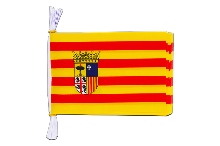 Aragon - Flag Bunting 6x9", 3 m