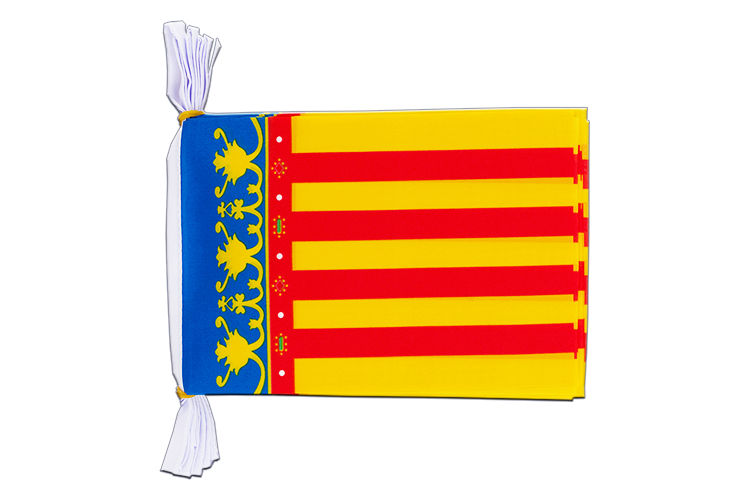 Valencia - Flag Bunting 6x9", 3 m