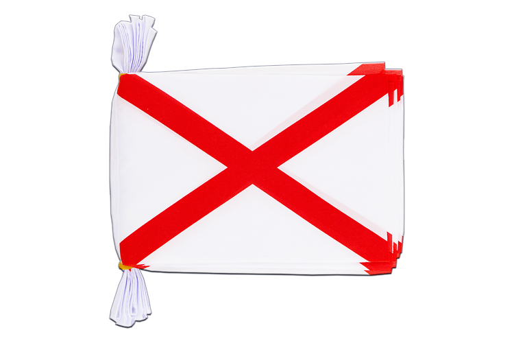 Alabama - Flag Bunting 6x9", 3 m