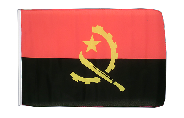 Petit drapeau Angola 30 x 45 cm