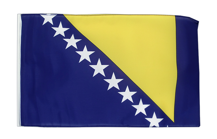Petit drapeau Bosnie-Herzégovine 30 x 45 cm