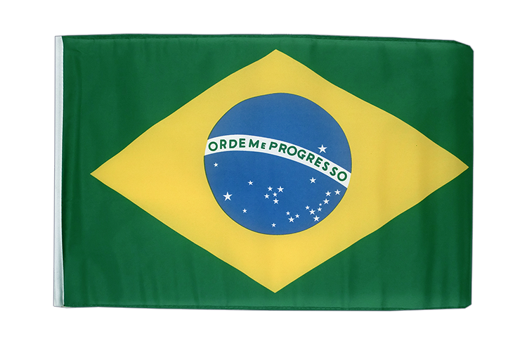 Petit drapeau Brésil 30 x 45 cm