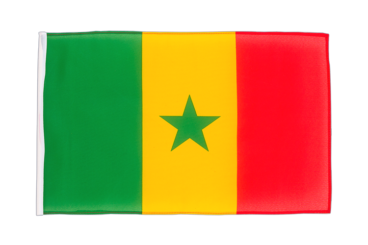 Sénégal - Petit drapeau 30 x 45 cm