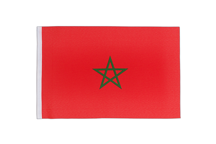 Marokko Minifahne 15 x 22 cm