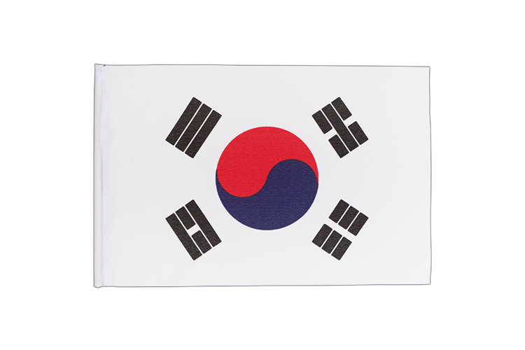 Fanion Corée du Sud 15 x 22 cm