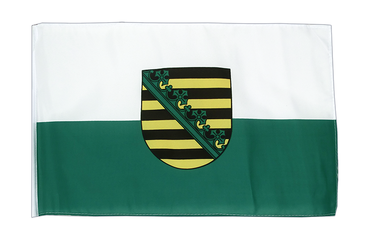 Petit drapeau Saxe 30 x 45 cm