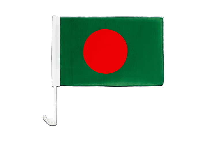 Bangladesh - Drapeau pour voiture 30 x 40 cm