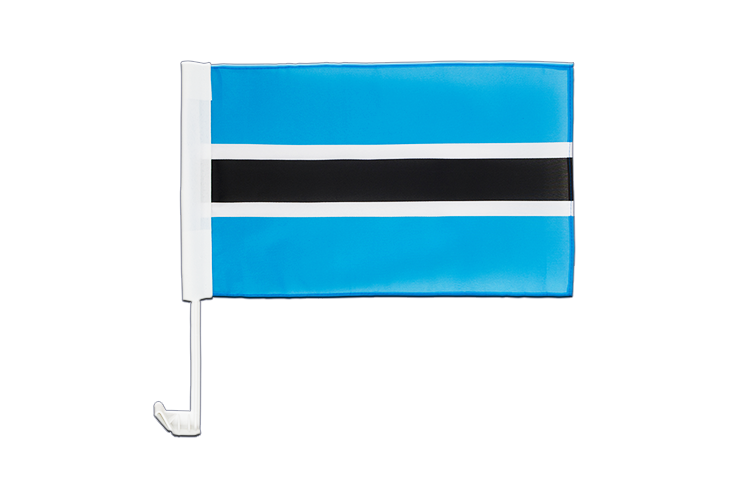 Botswana - Car Flag 12x16"