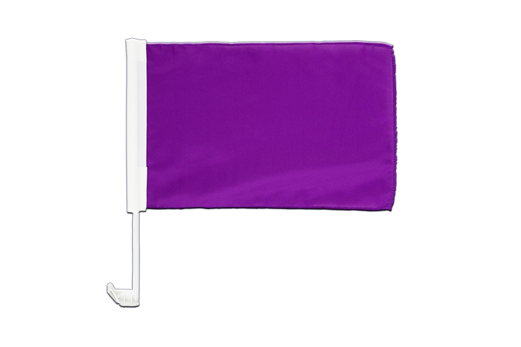 Purple Car Flag
