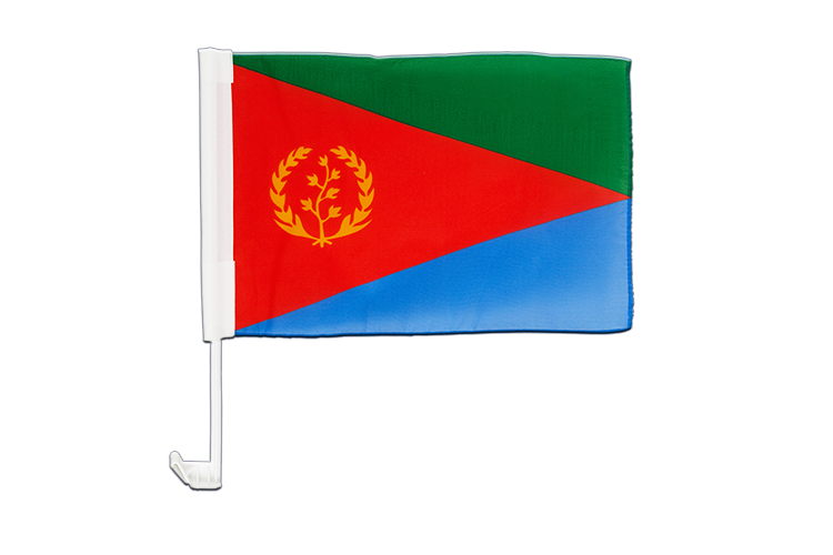 Eritrea - Car Flag 12x16"