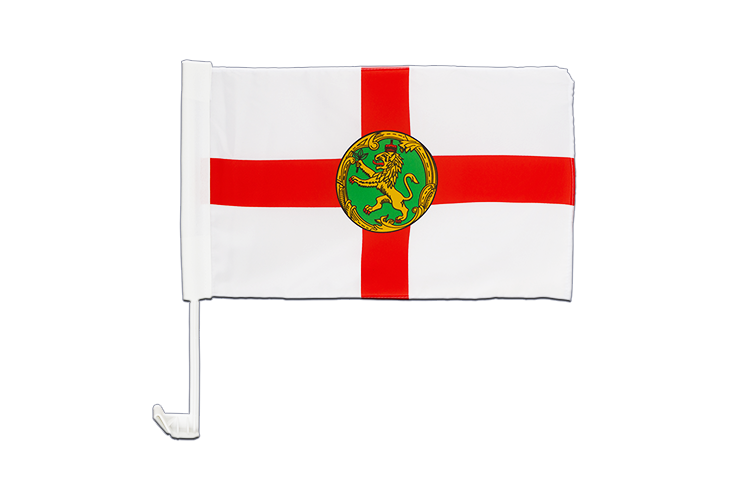 Alderney - Car Flag 12x16"