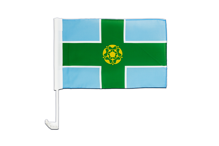 Derbyshire - Car Flag 12x16"