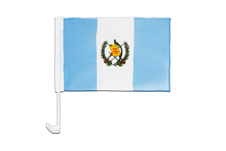 Guatemala - Car Flag 12x16"
