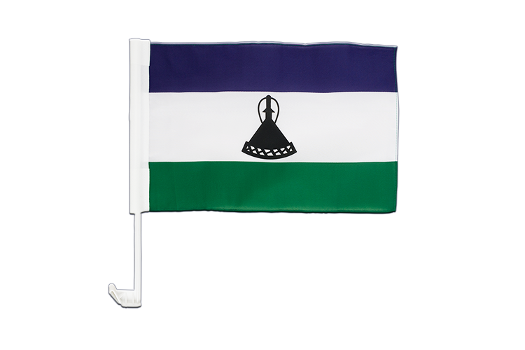 Lesotho new - Car Flag 12x16"