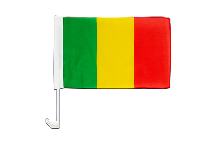 Mali - Car Flag 12x16"